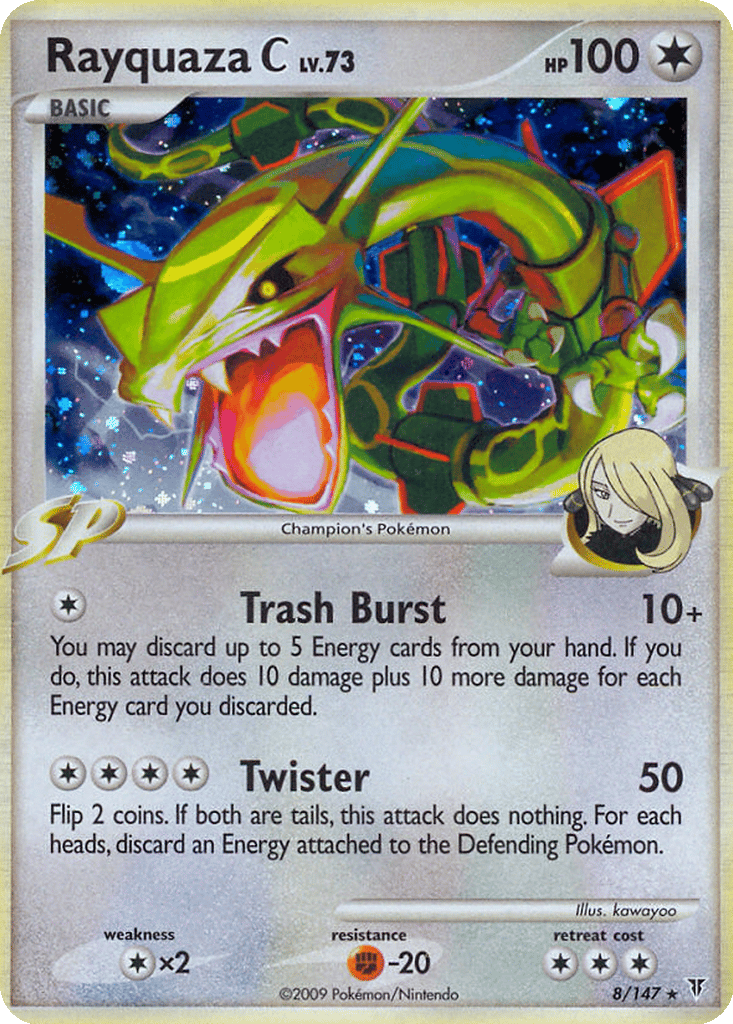 Rayquaza C card