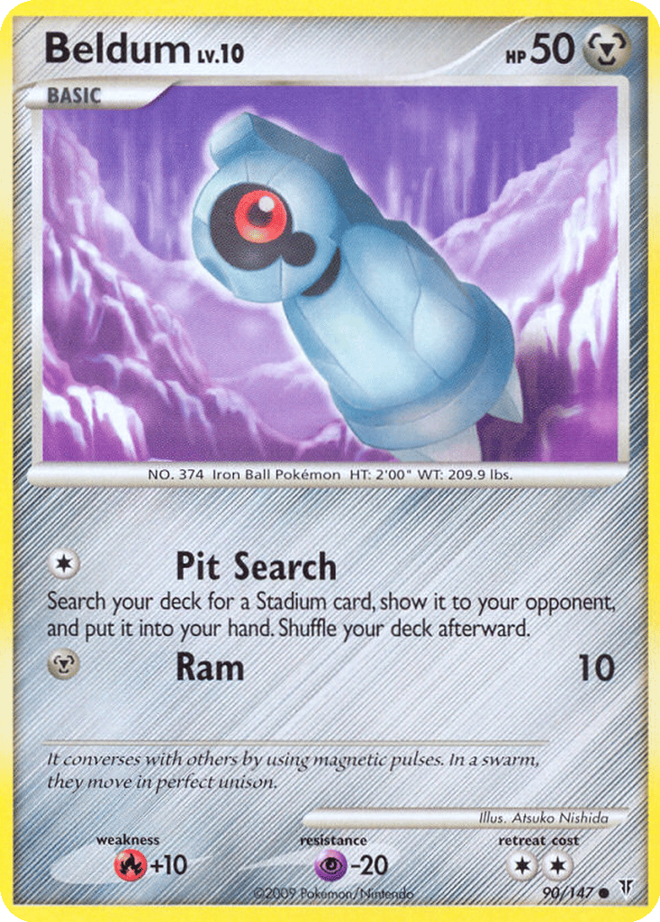 Beldum card