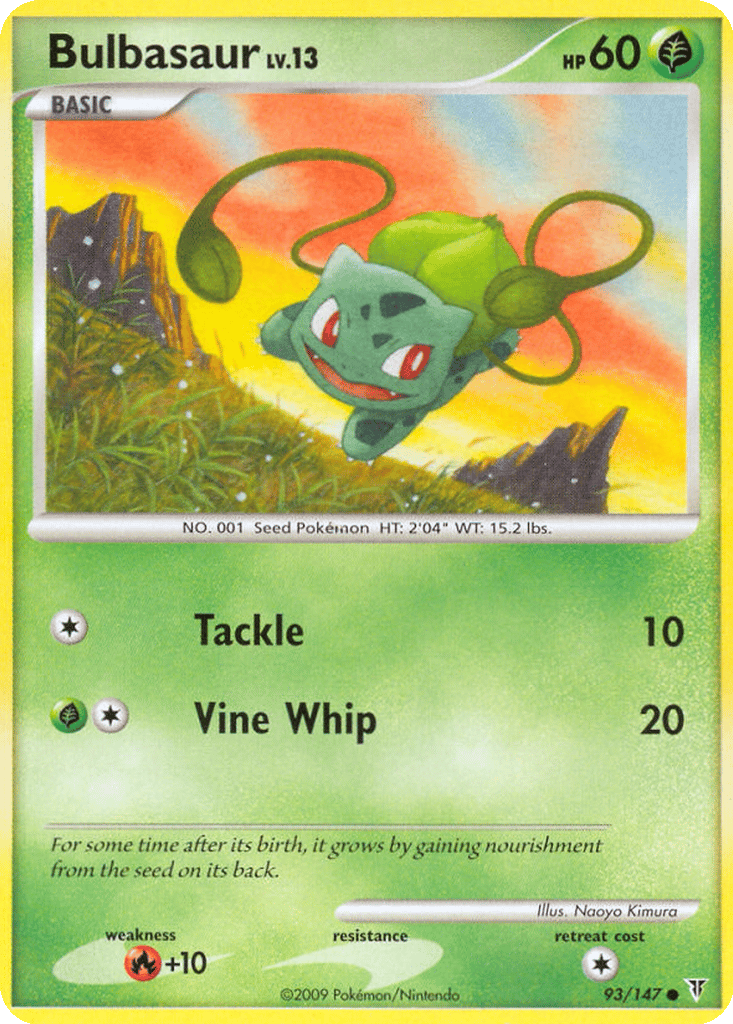 Bulbasaur card