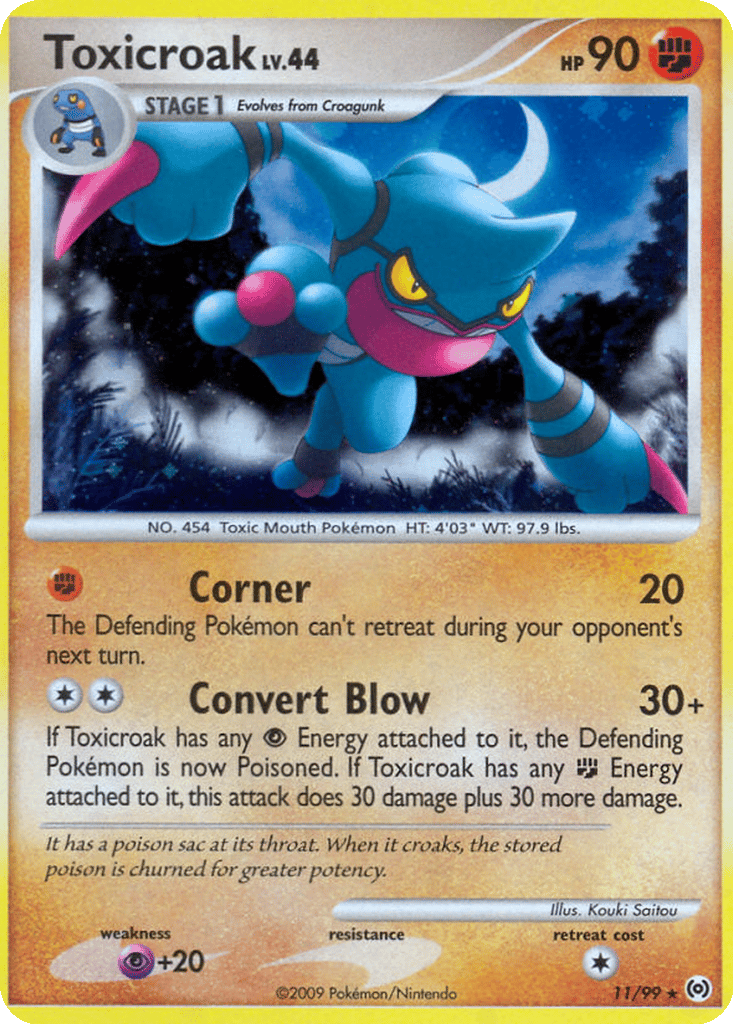 Toxicroak card