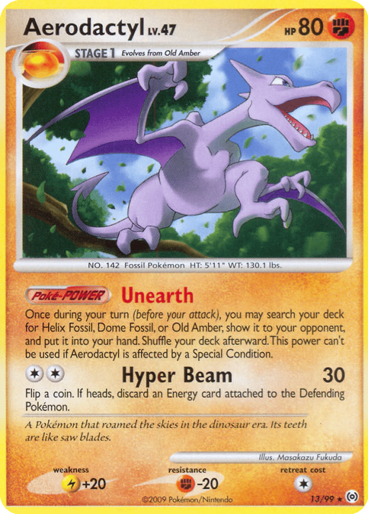 Aerodactyl card