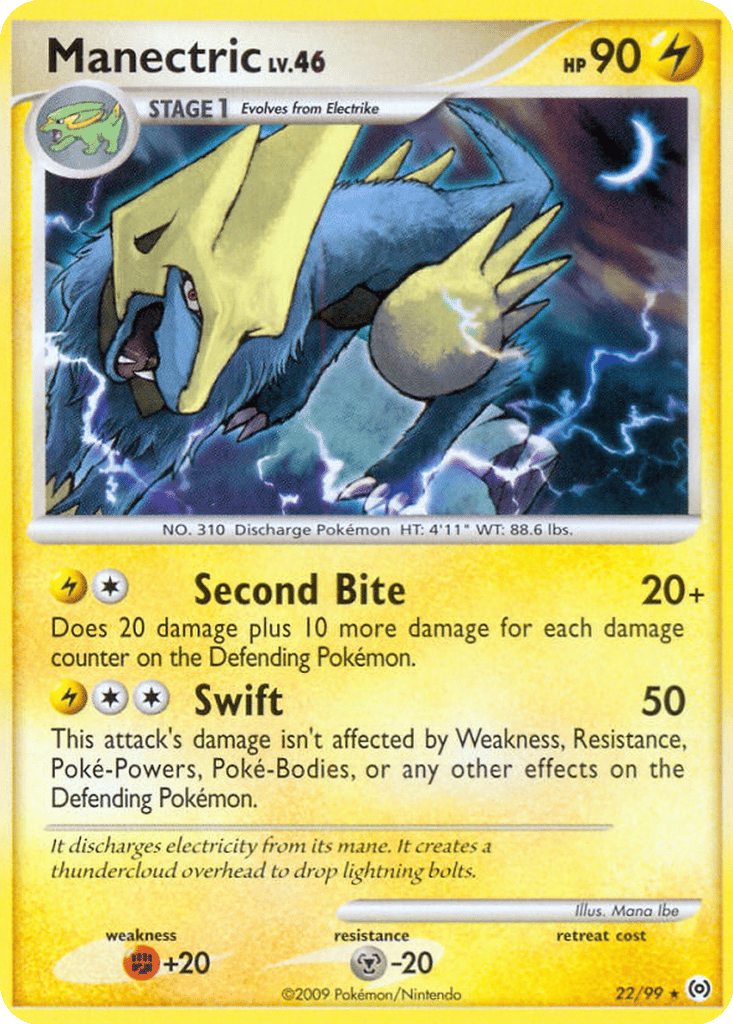 Manectric card