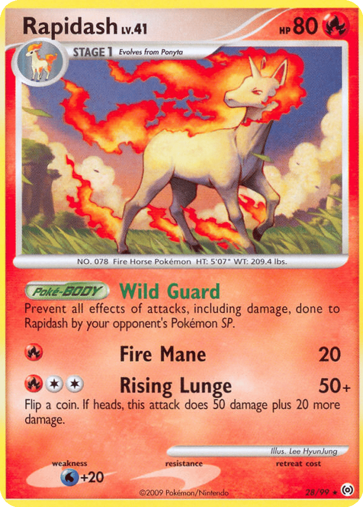 Rapidash card