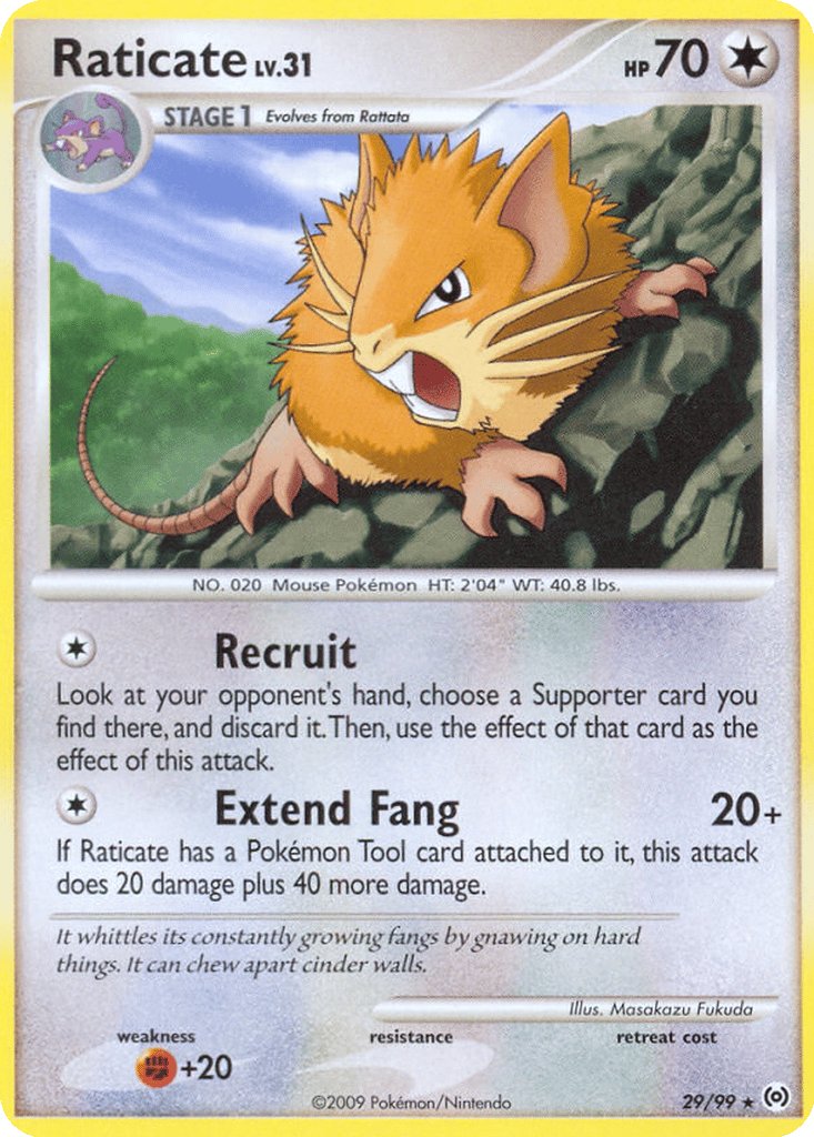 Raticate card