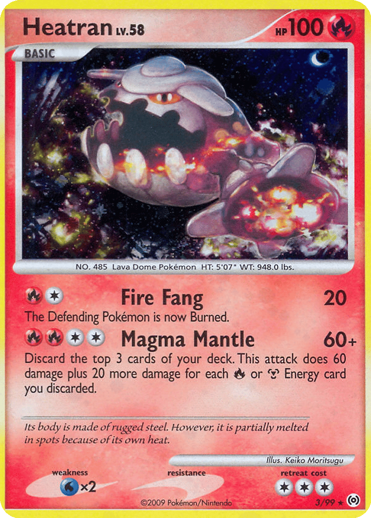 Heatran card