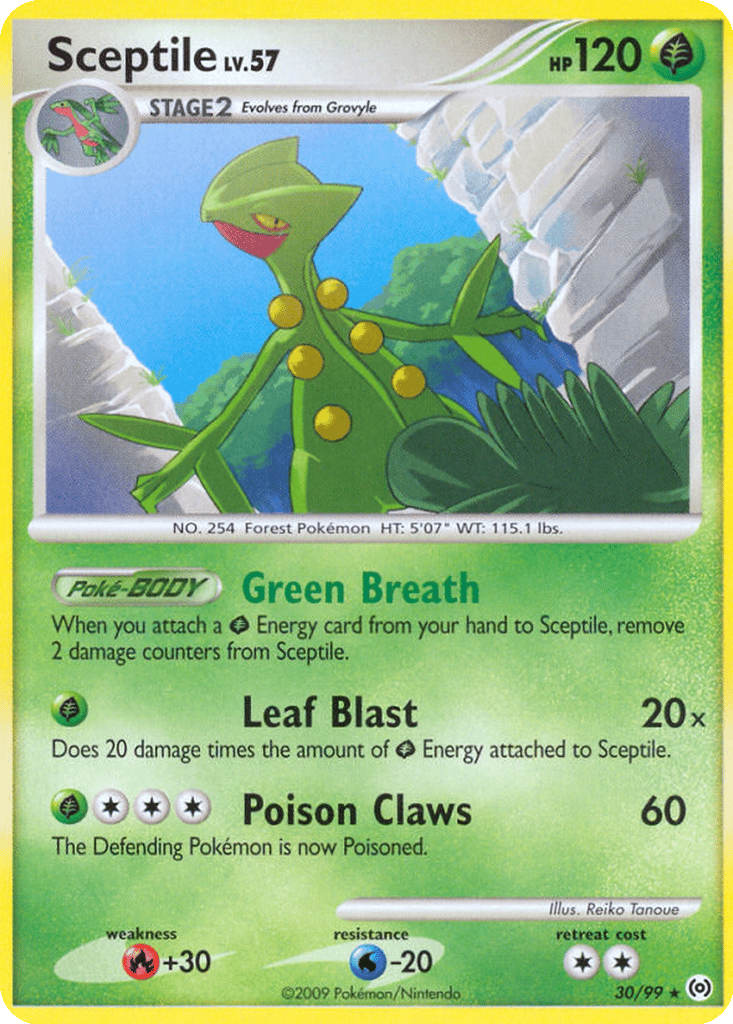 Sceptile card