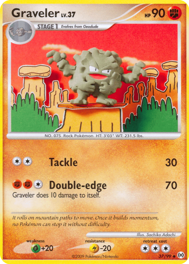 Graveler card
