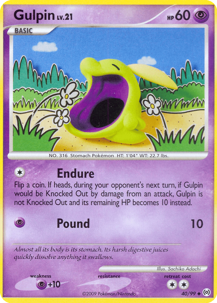 Gulpin card