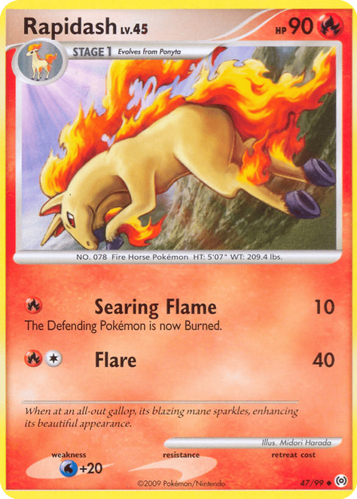 Rapidash card