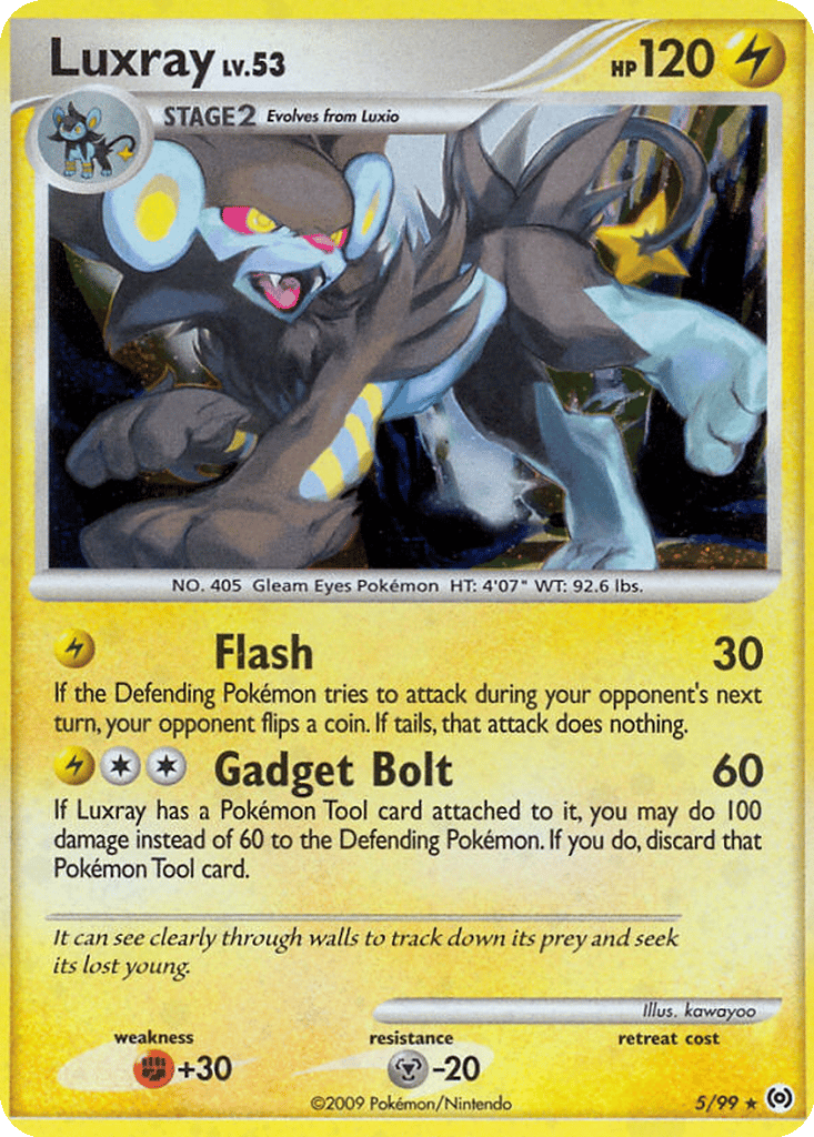 Luxray card