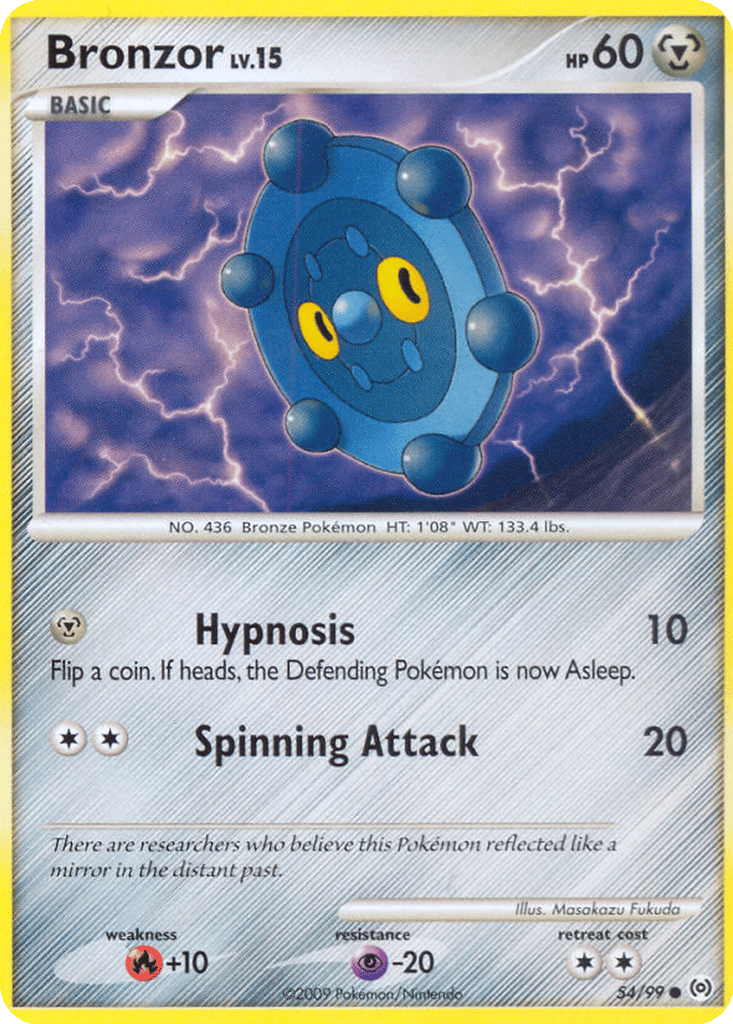 Bronzor card