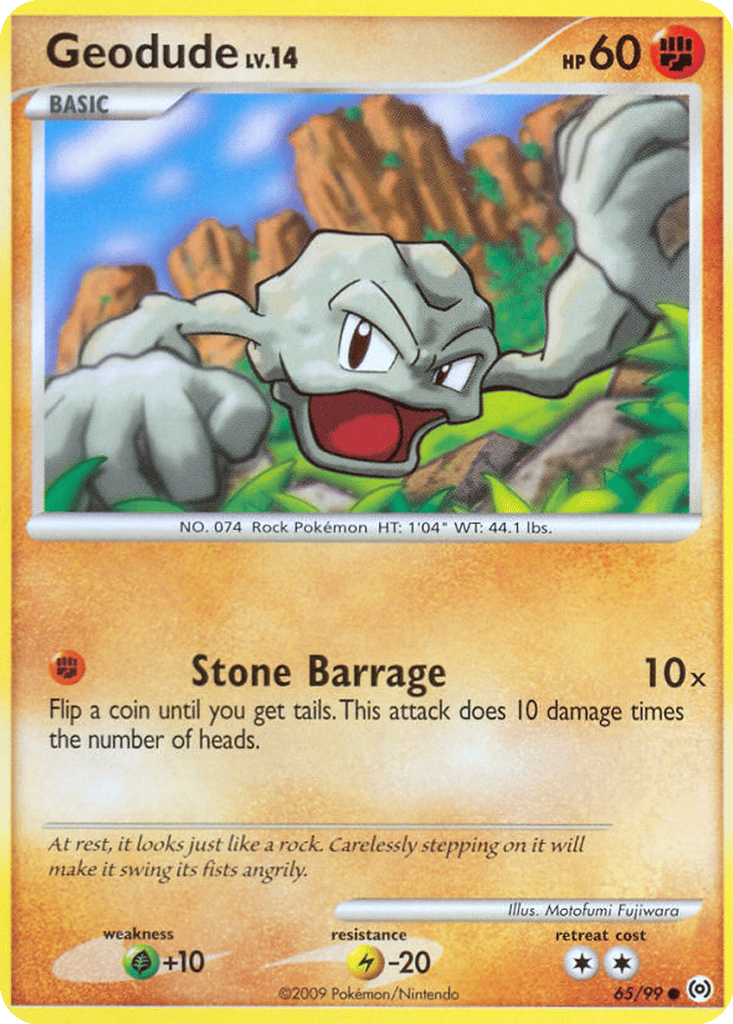 Geodude card
