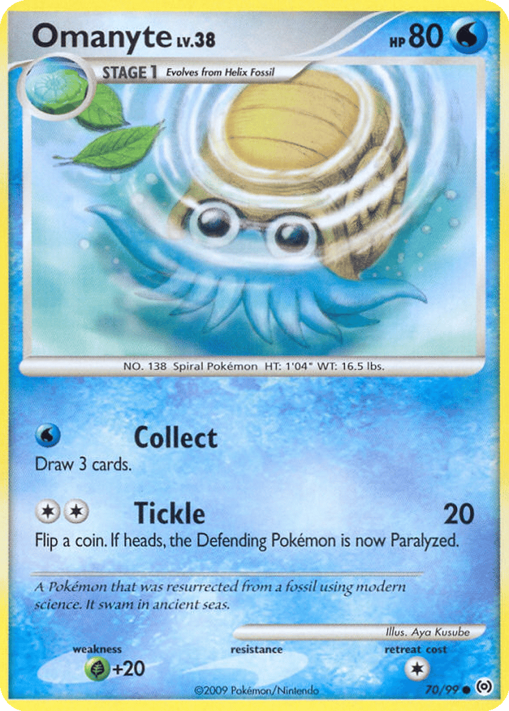 Omanyte | Dex - for TCG Collectors