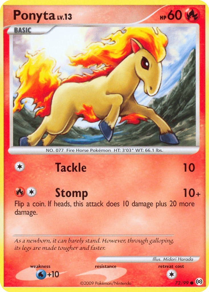 Ponyta card