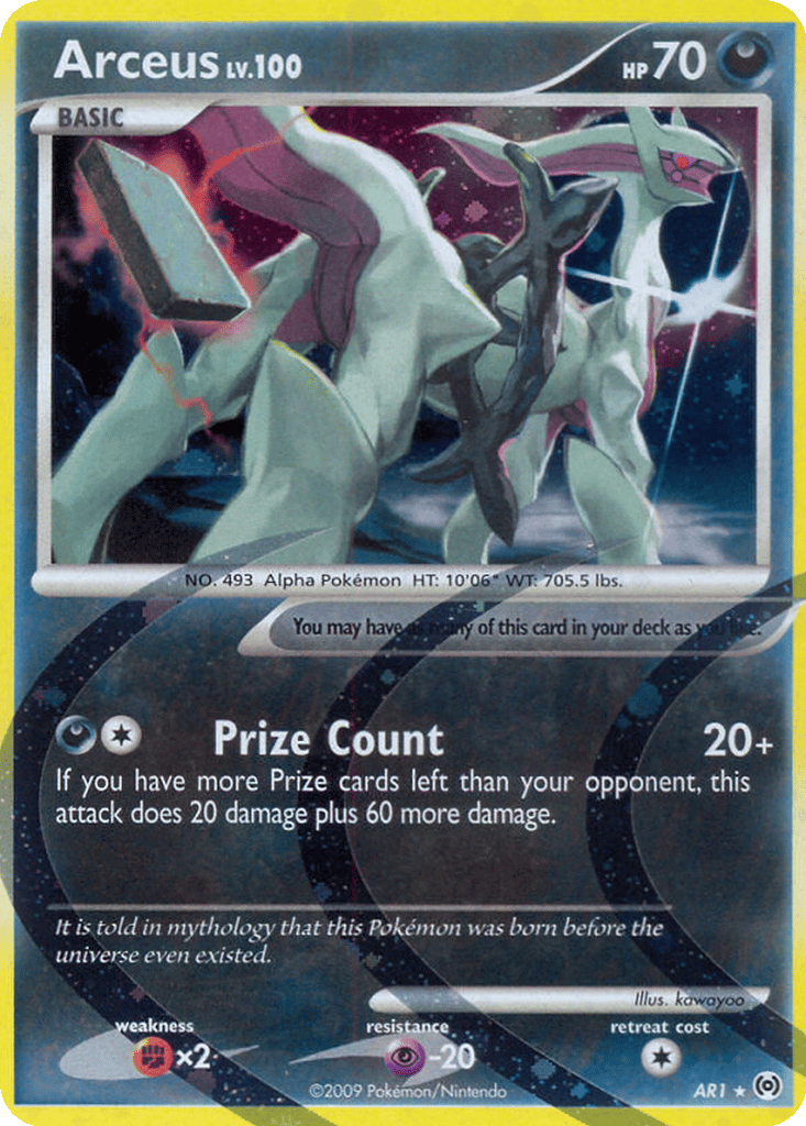 Arceus card