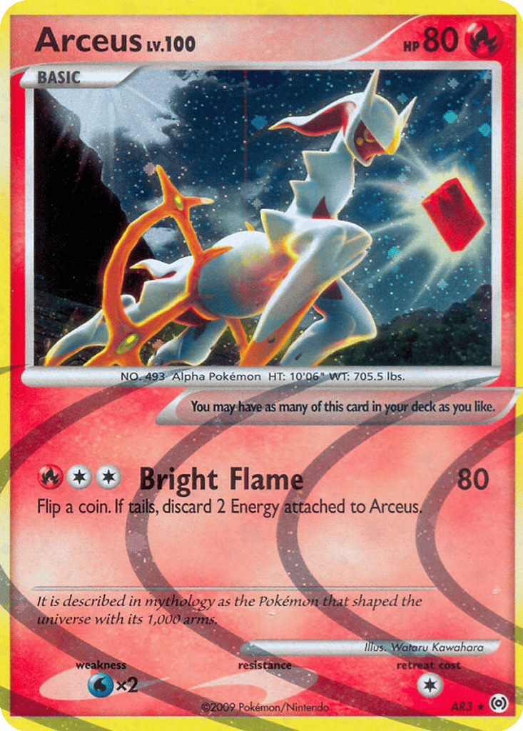 Arceus card