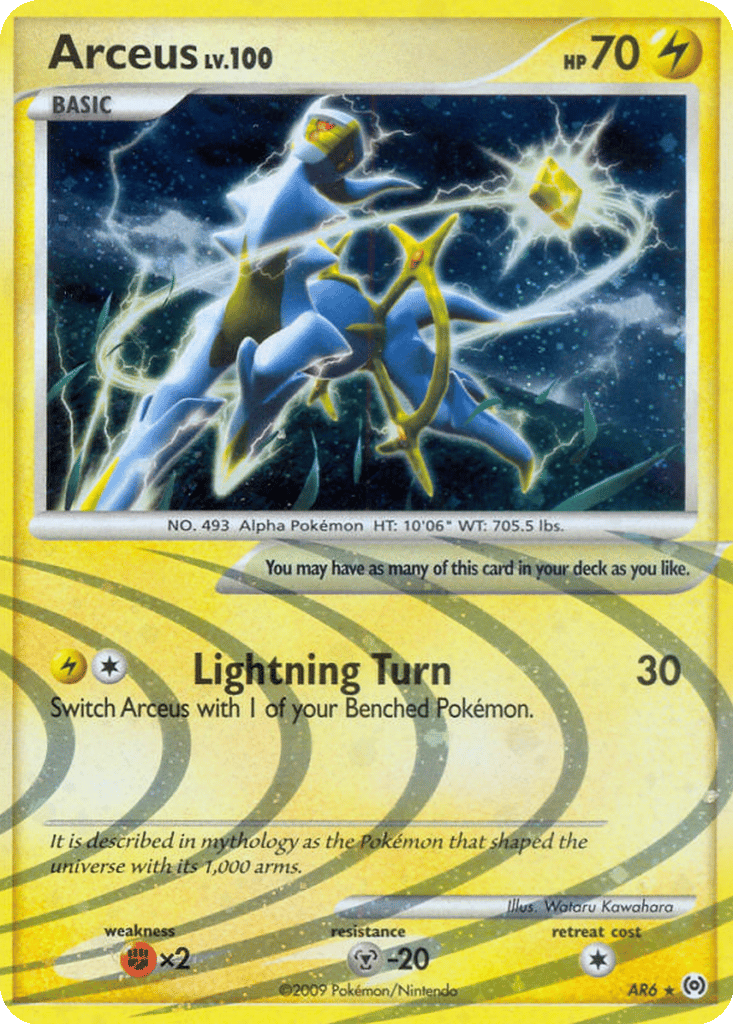 Arceus card