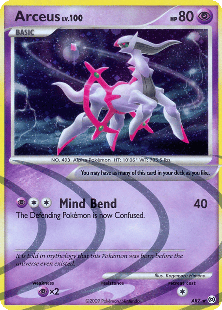 Arceus card