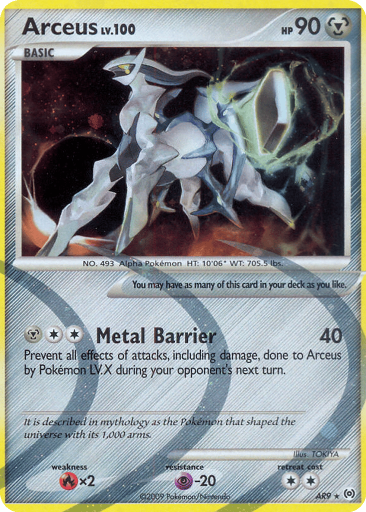 Arceus card