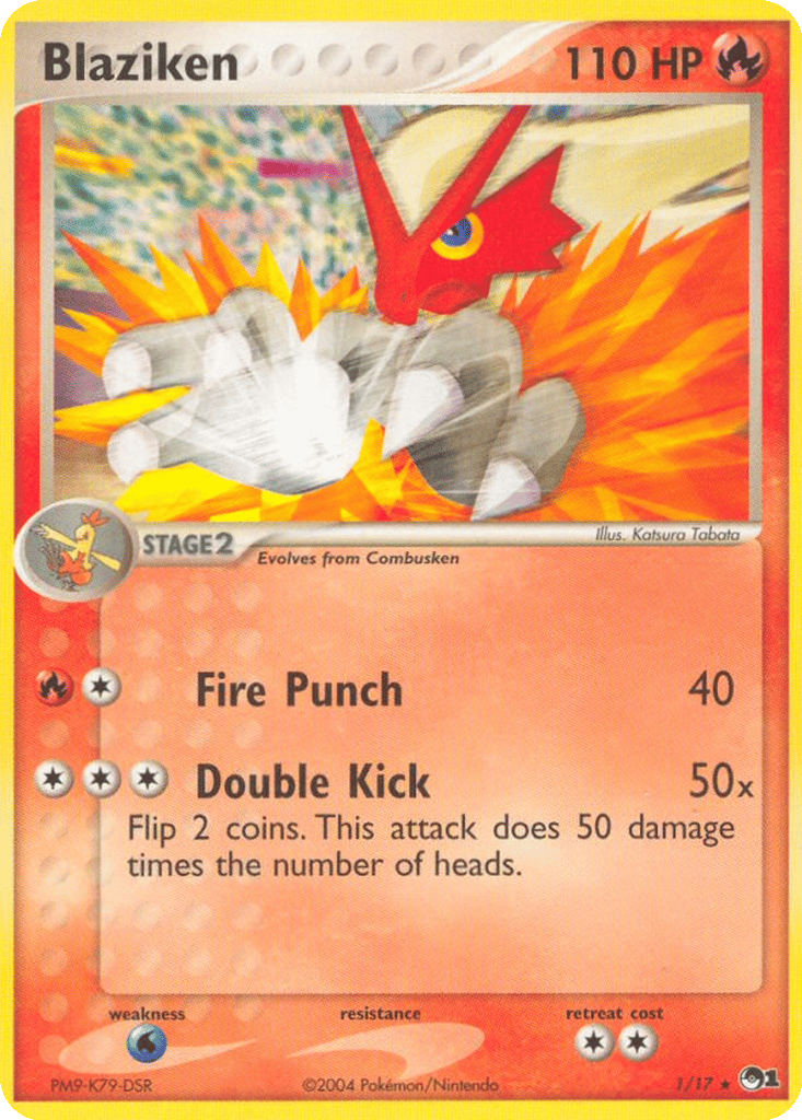 Blaziken card