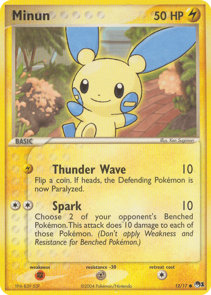 Minun card