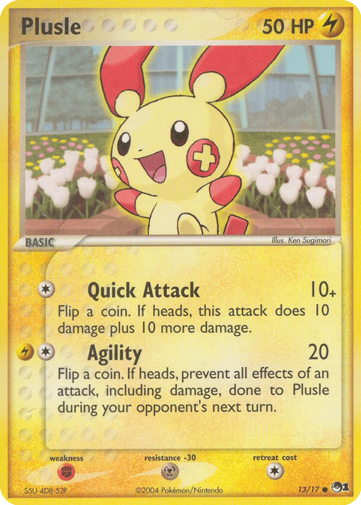 Plusle card