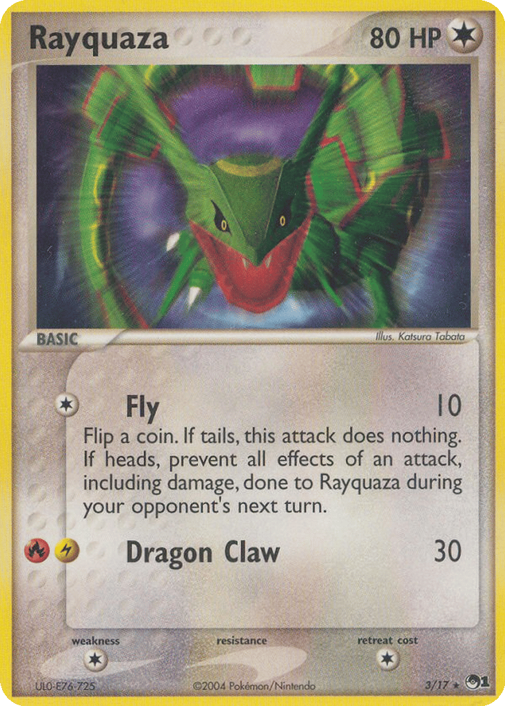 Rayquaza card