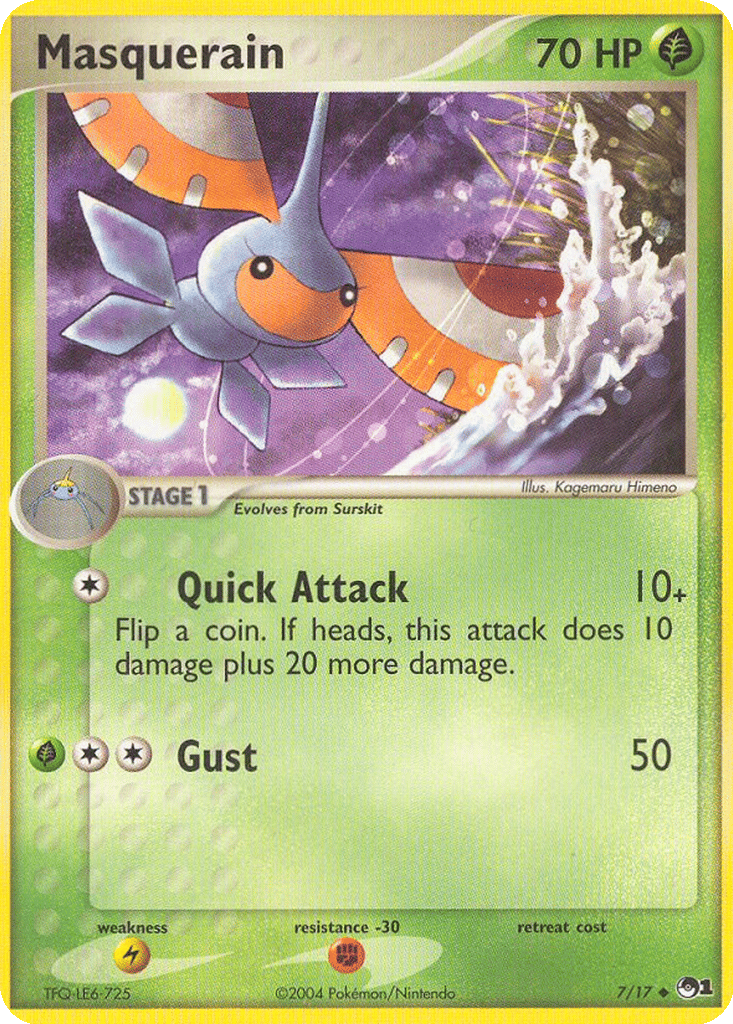 Masquerain card