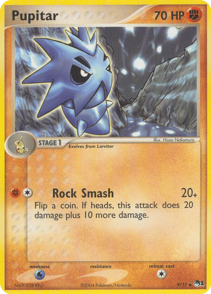 Pupitar card