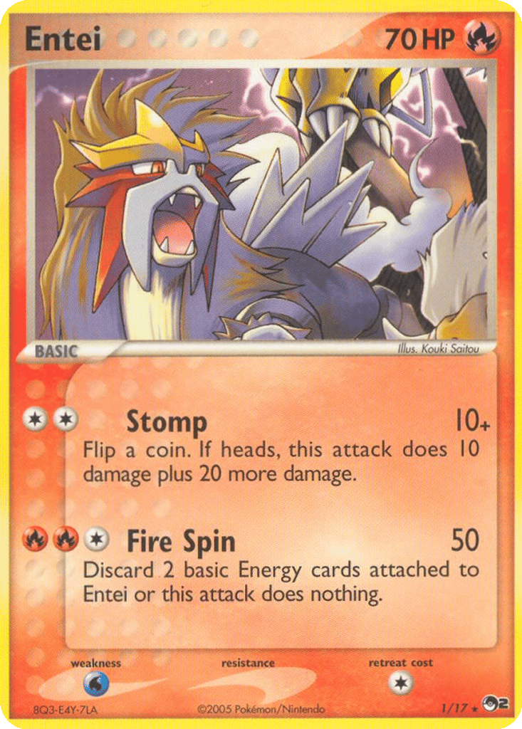 Entei card