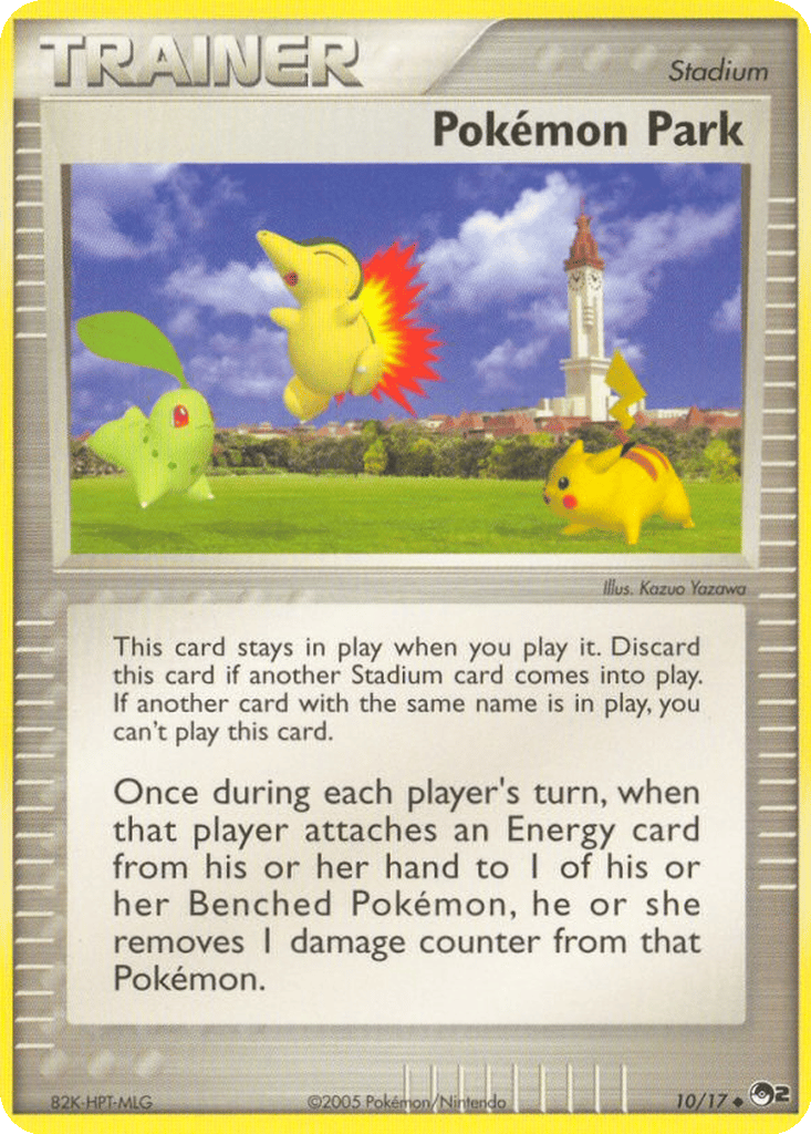 Pokémon Park card