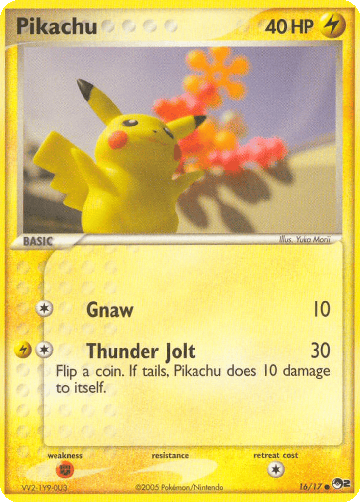 Pikachu card