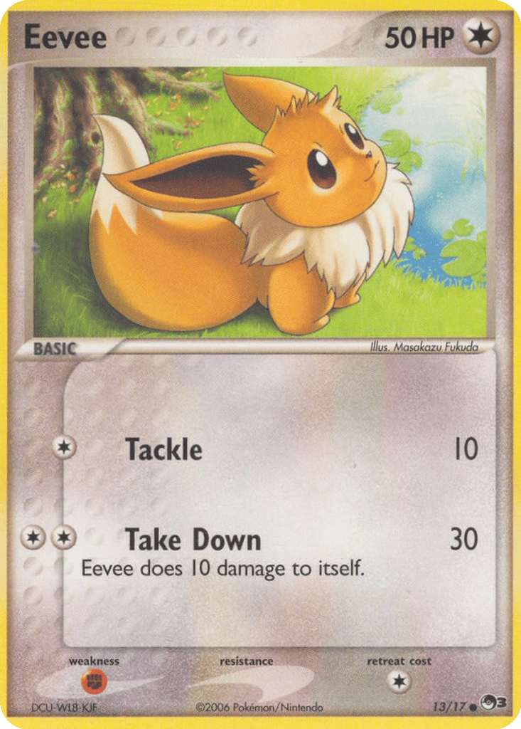 Eevee card