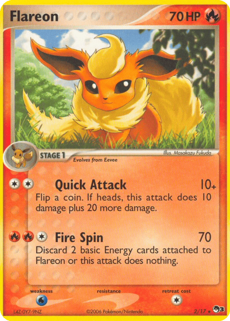 Flareon card