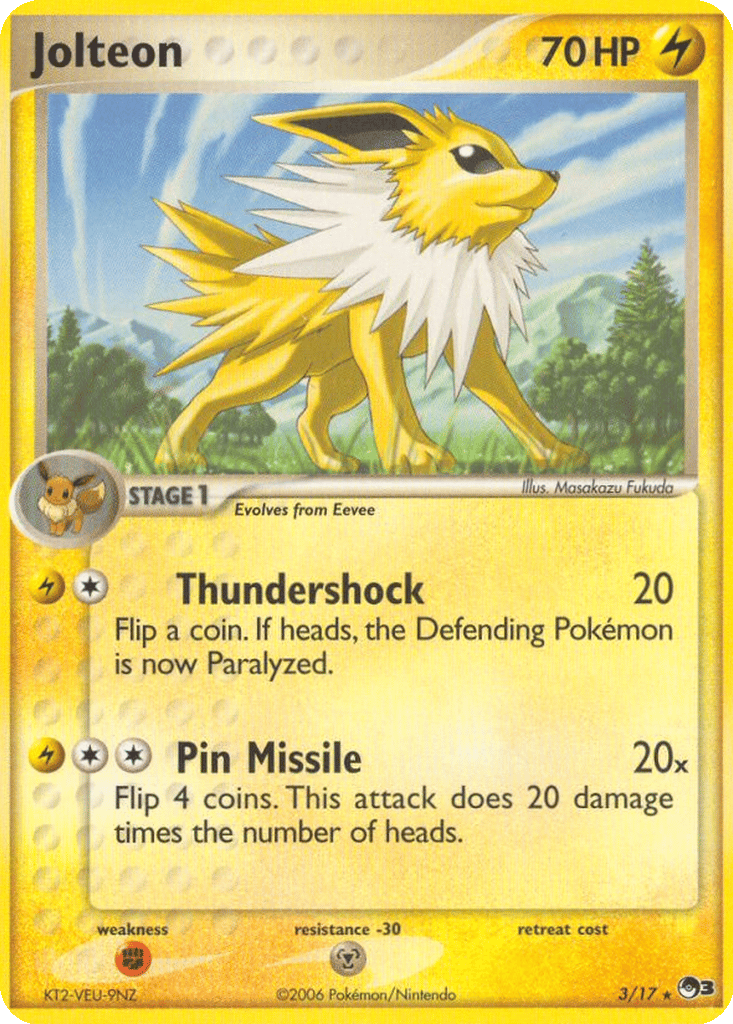 Jolteon card