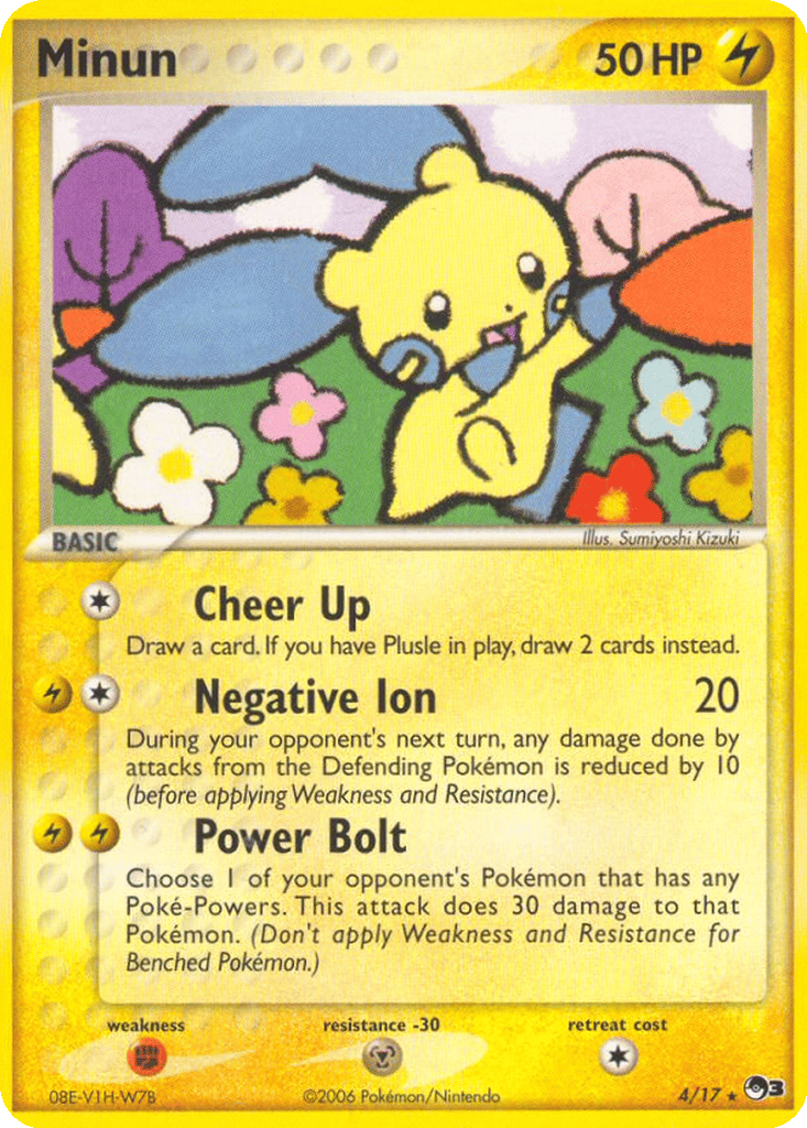 Minun card