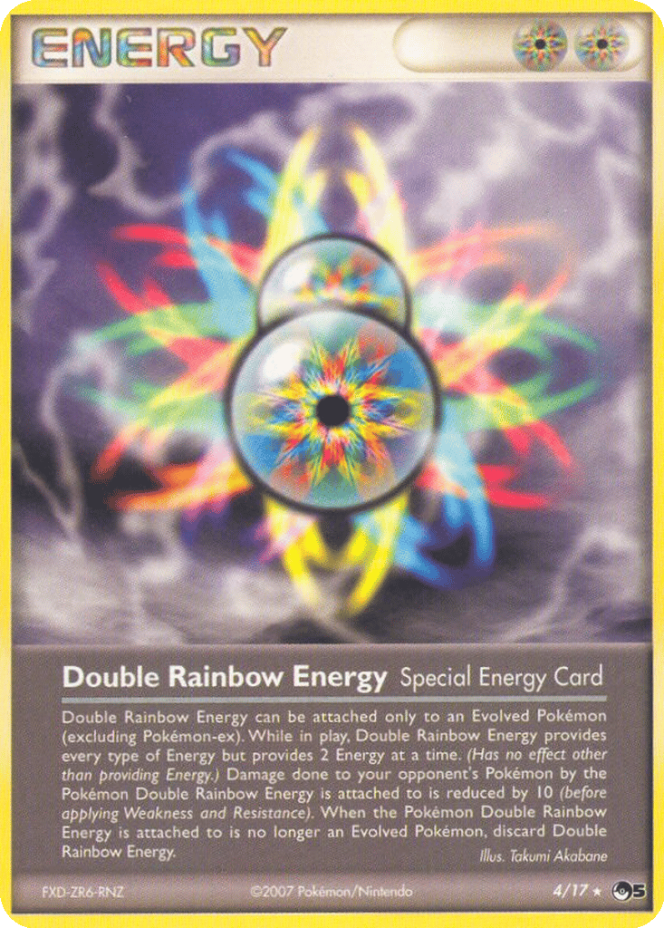 Double Rainbow Energy card