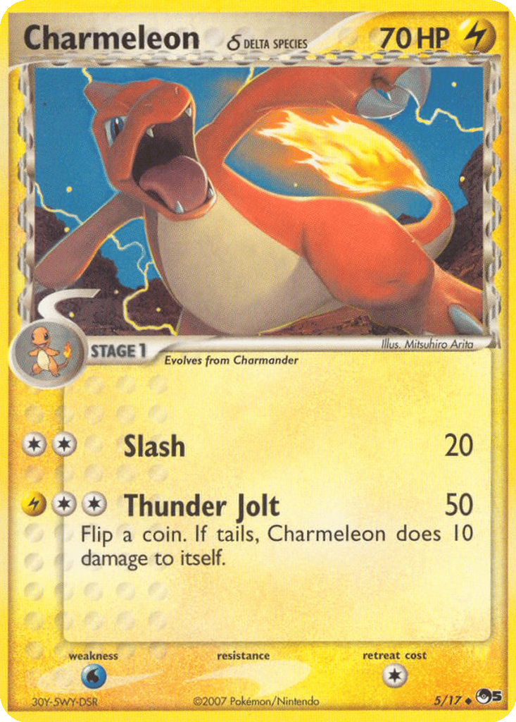 Charmeleon δ card