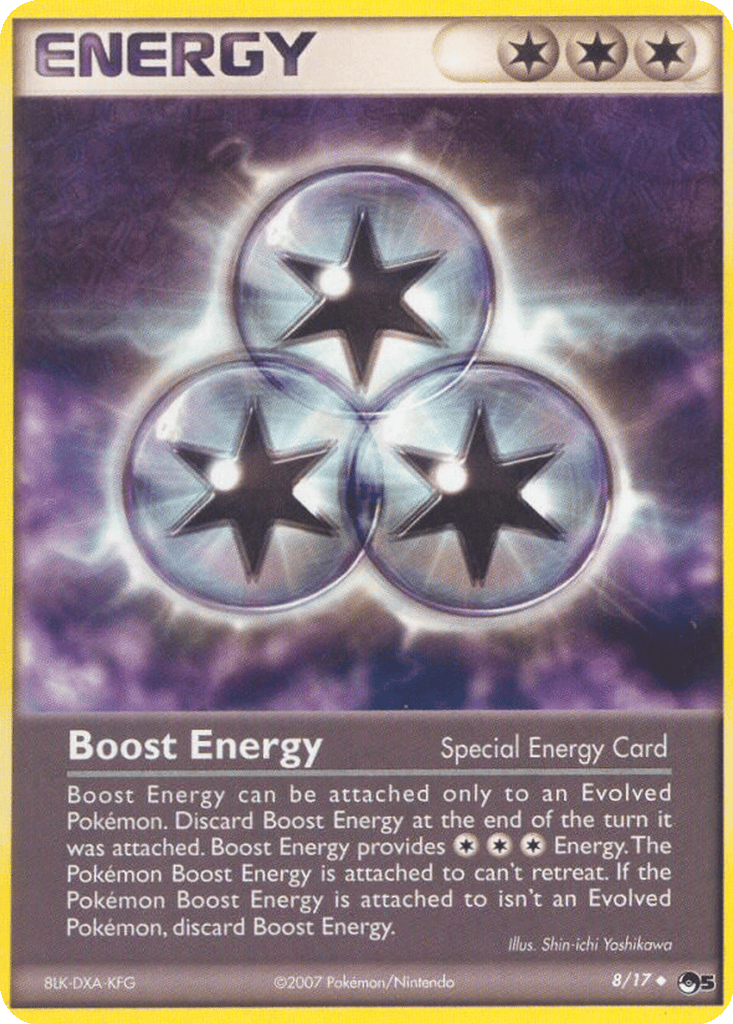Boost Energy card