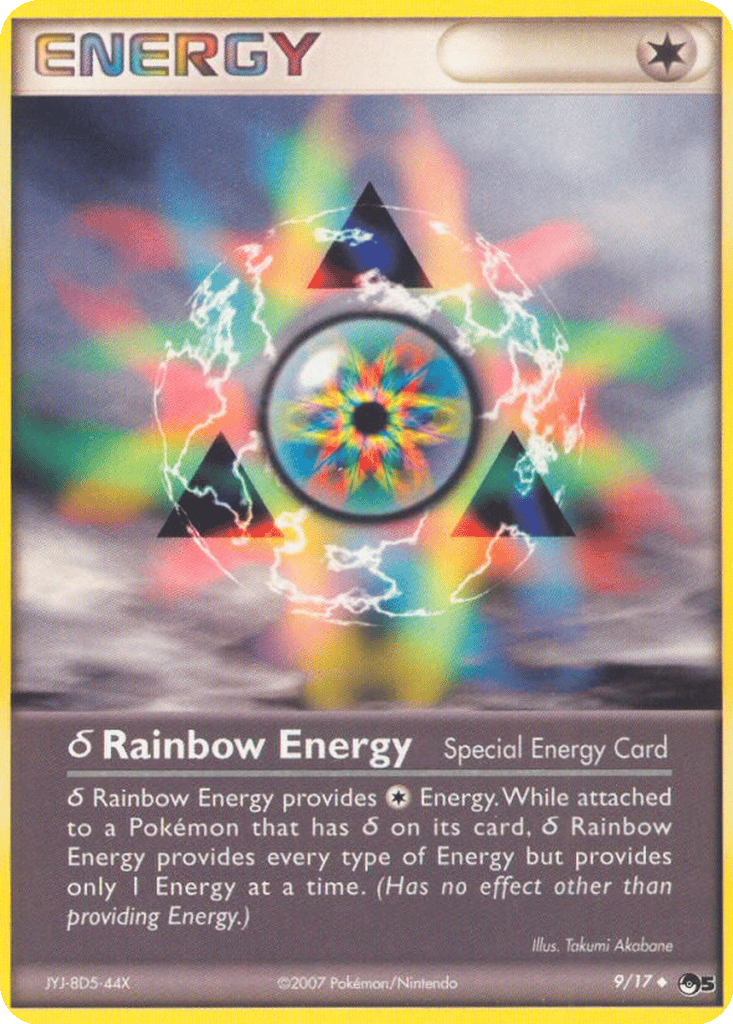 δ Rainbow Energy card