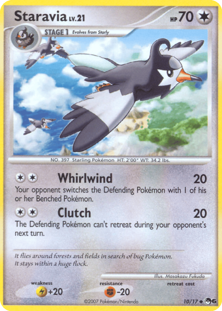 Staravia card
