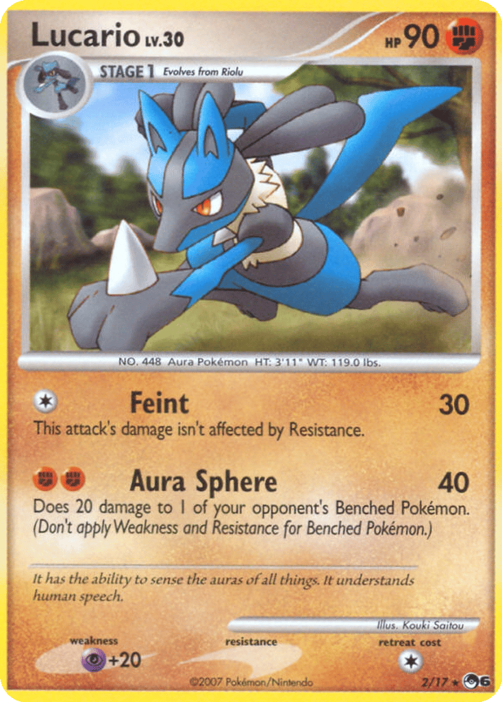 Lucario card