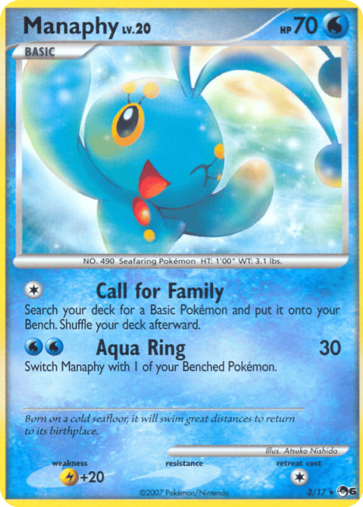Manaphy card