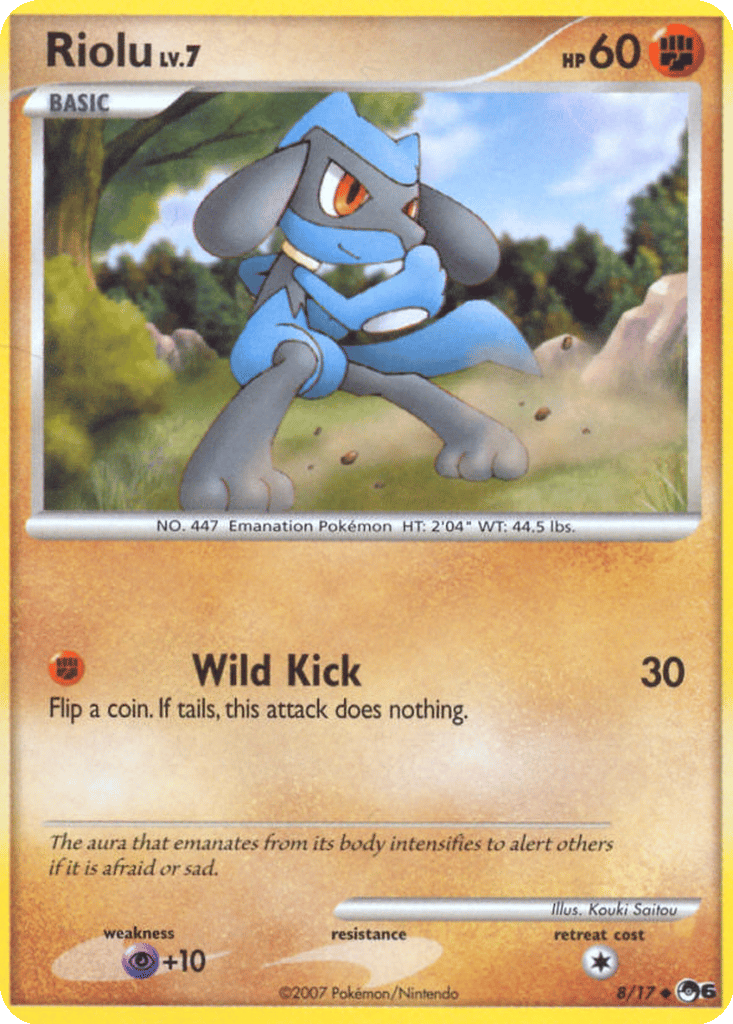Riolu card