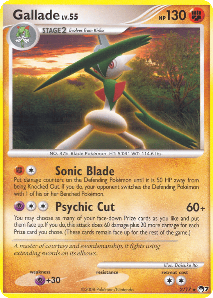 Gallade card