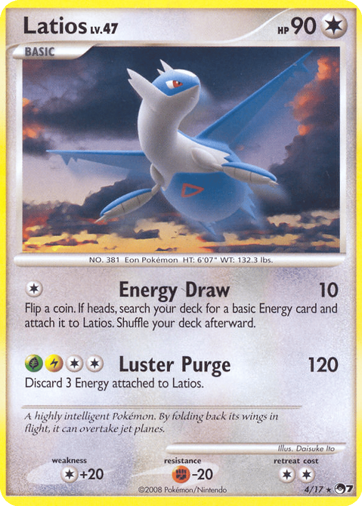 Latios card