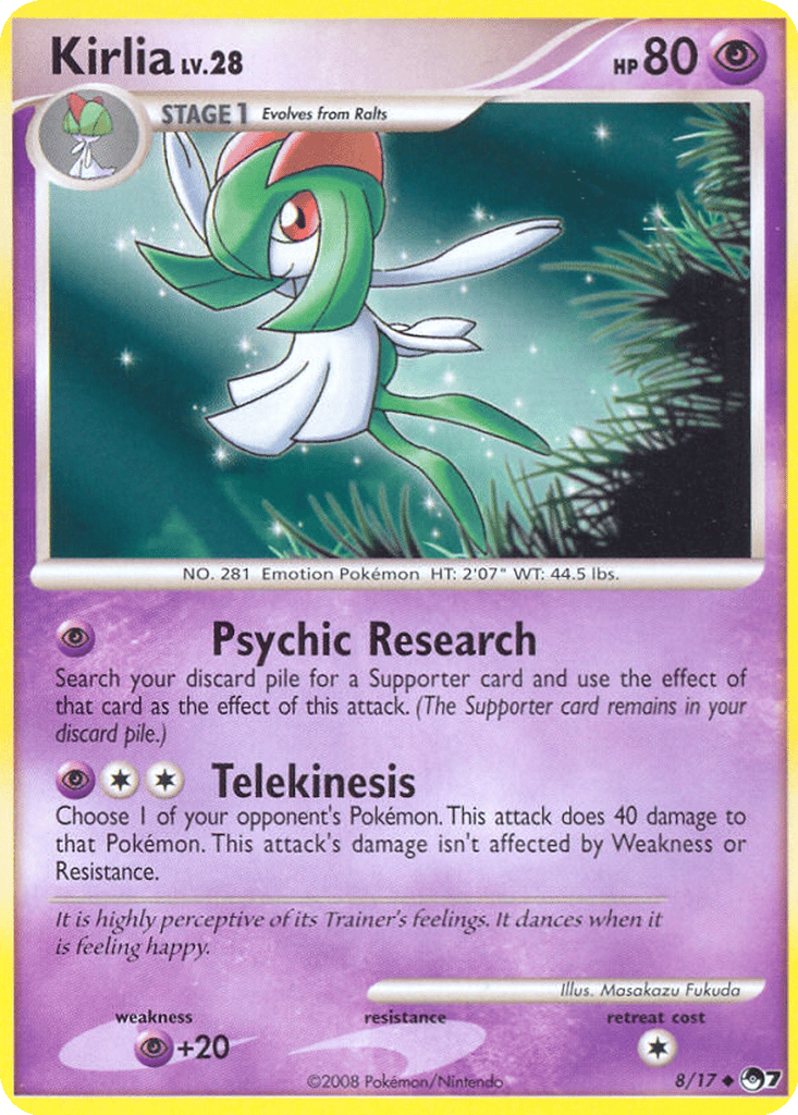 Kirlia card