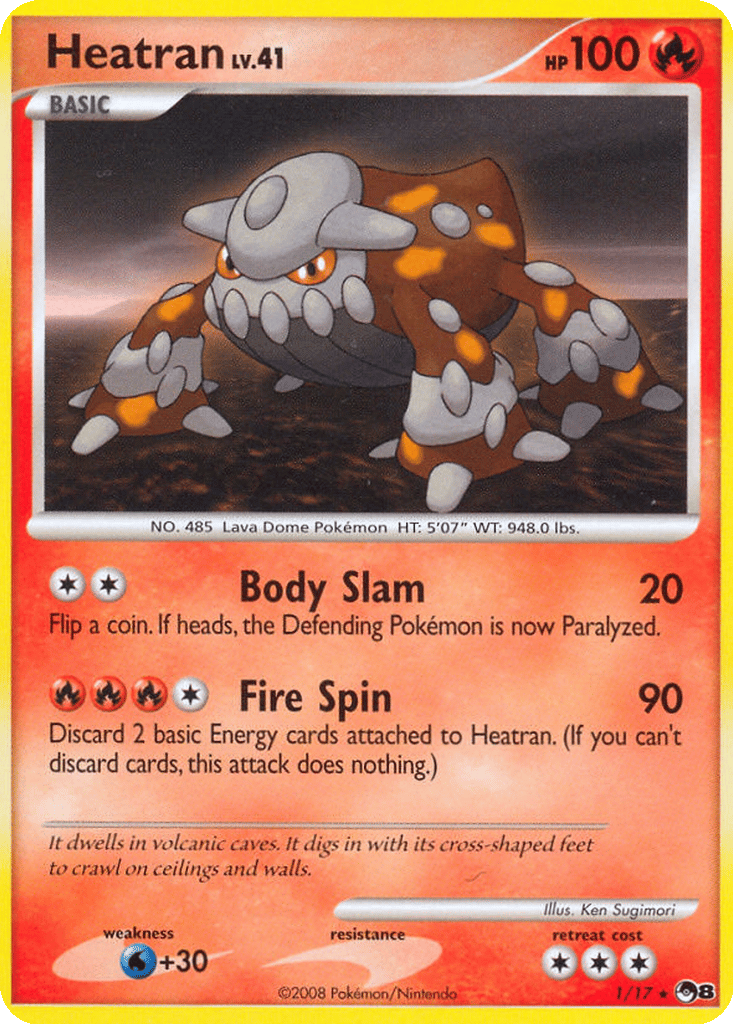 Heatran card