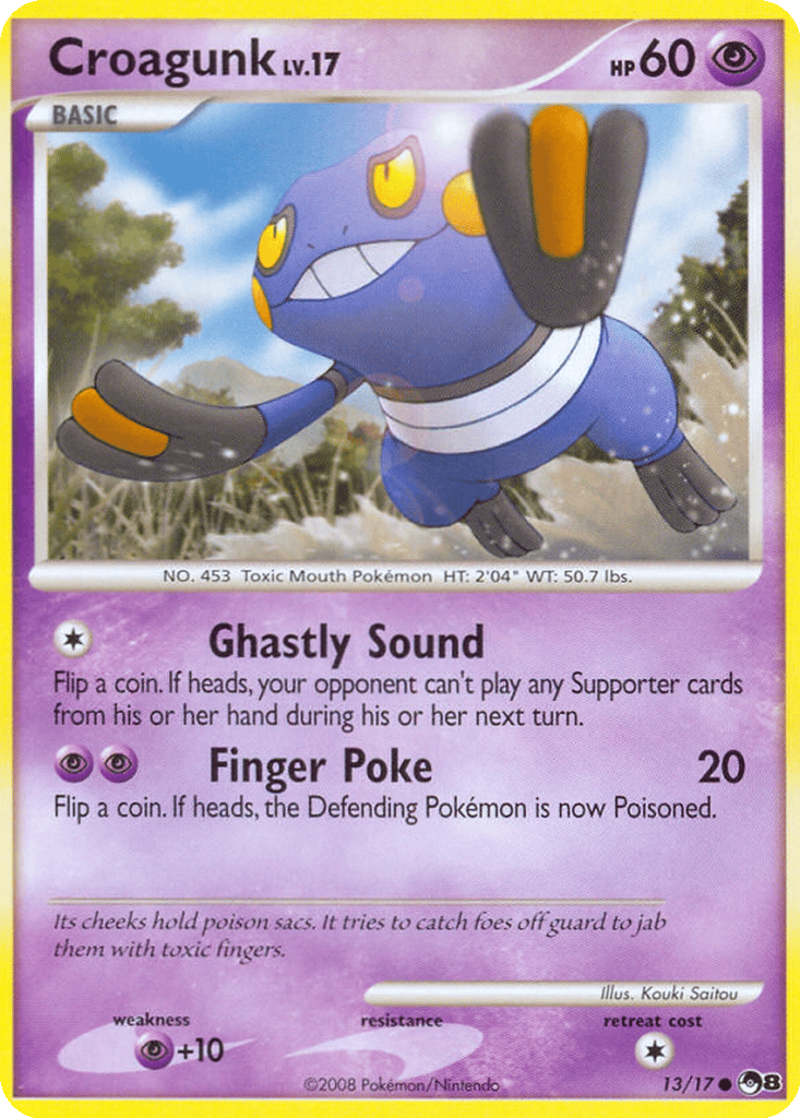 Croagunk card