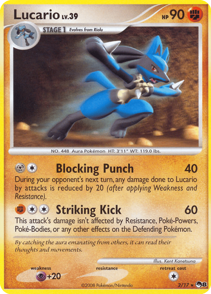 Lucario card